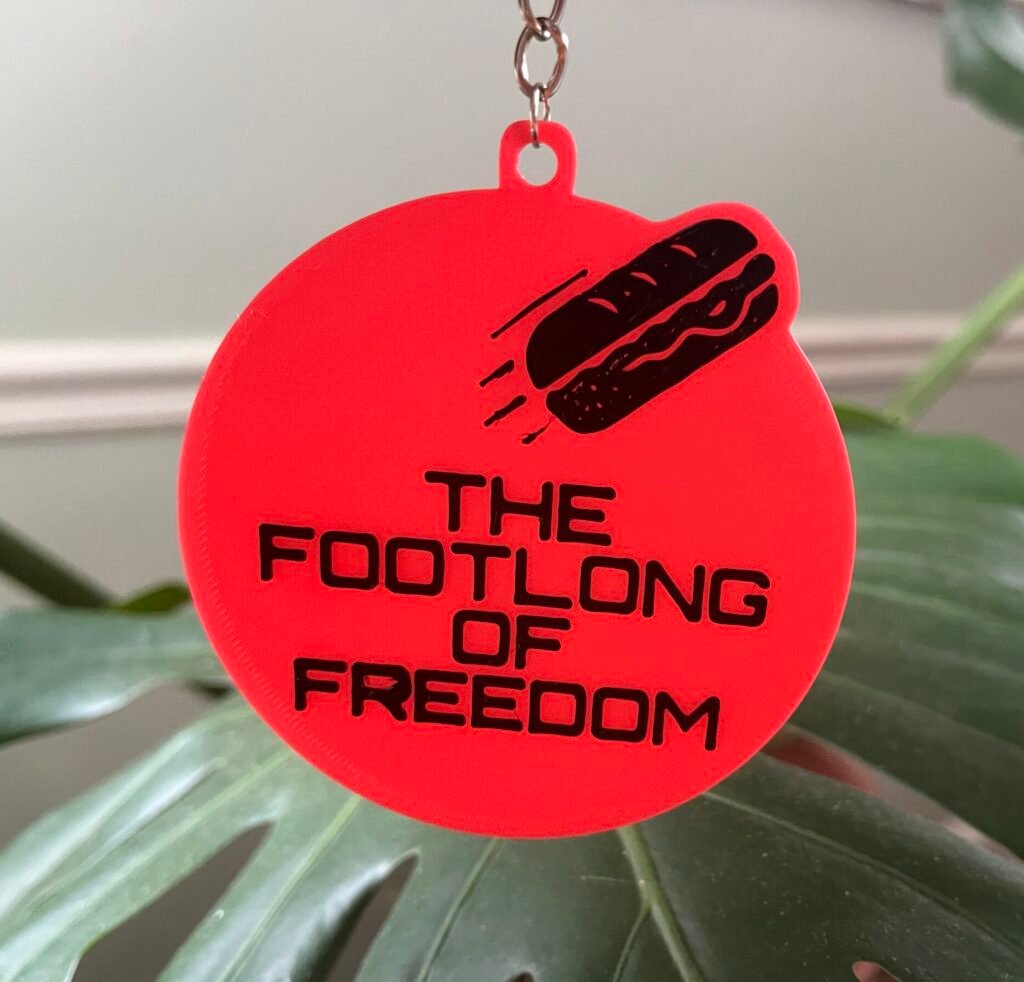 The FootLong of Freedom – Magnet or Mini Sign