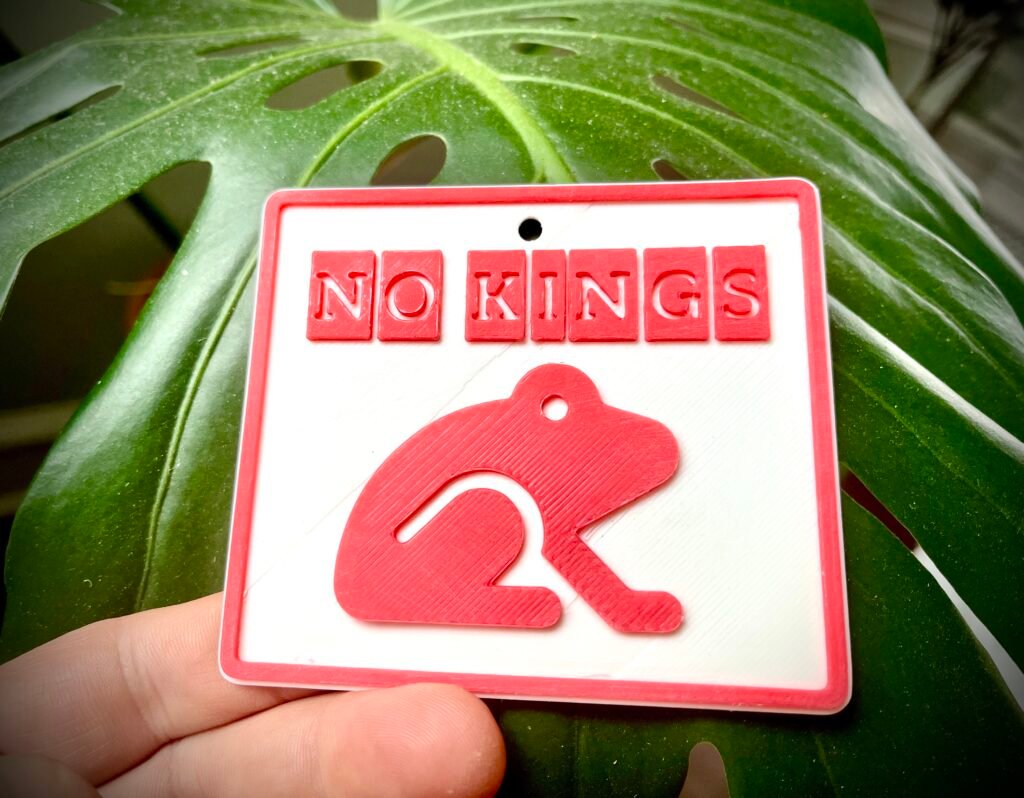 No Kings – Magnet or Mini Sign