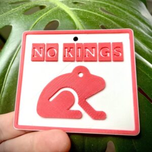 No Kings – Magnet or Mini Sign