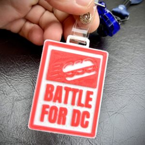 Battle for DC – Magnet or Mini Sign